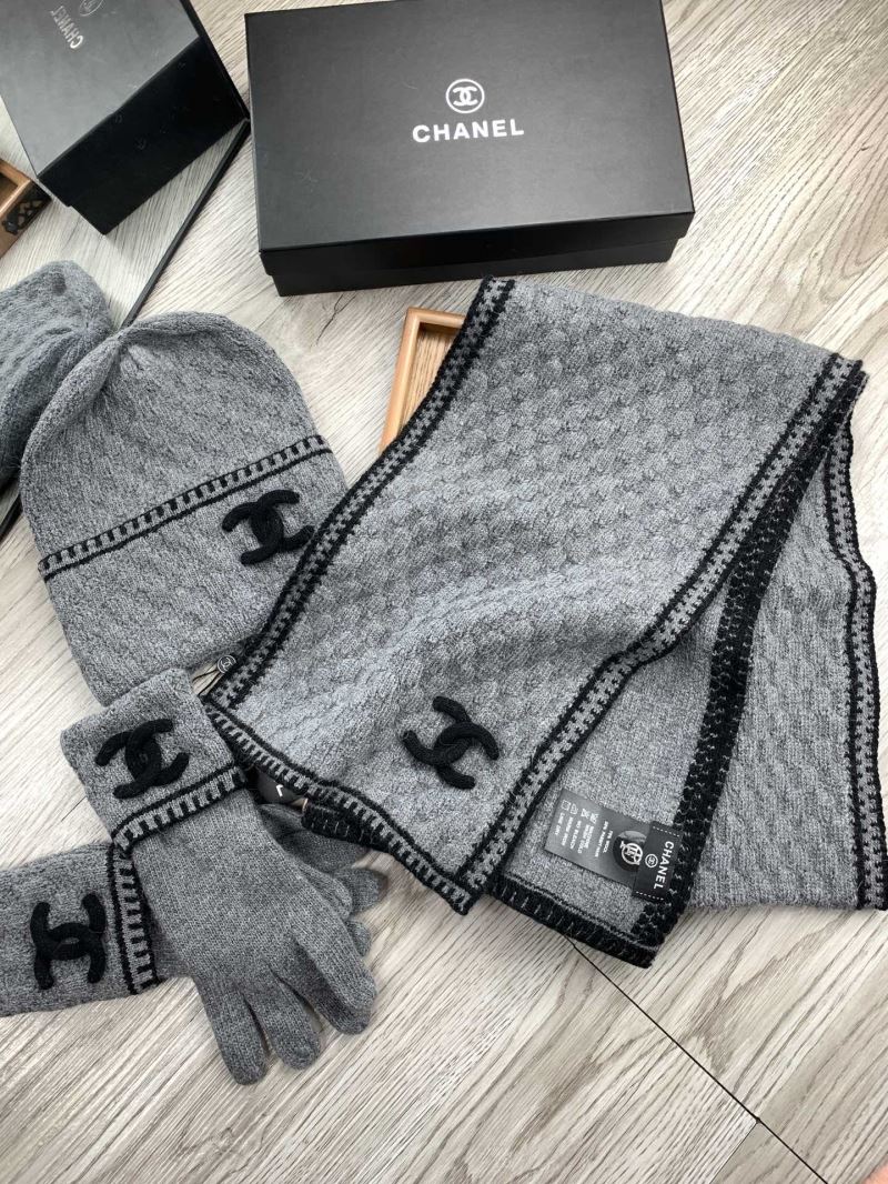 Chanel Caps Scarfs